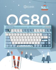 Bàn Phím Cơ IQUNIX OG80 Wintertide RGB TTC Speed Silver Switch