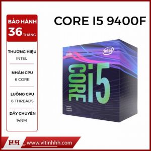 Bộ xử lý Intel® Core™ I5 Gen9 -  9400F - New