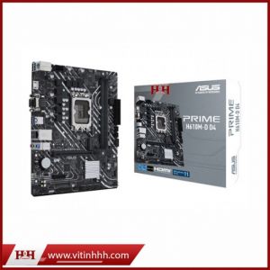 Mainboard ASUS PRIME H610M-D D4 (Intel H610, Socket 1700, mATX, 2 khe RAM DDR4)