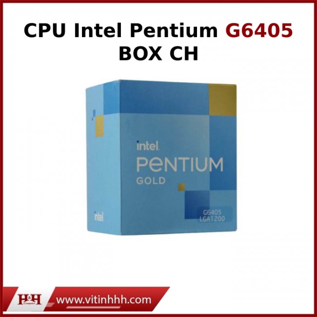 Bộ xử lý Intel® Pentium™ G6405 - BOX CH