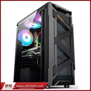 H&H PC Gaming + Đồ Họa I5 Gen10 10400F VS RX580 8G Gaming ( Tặng Bộ Phím Chuột HP New + 1 PAD Chuột)